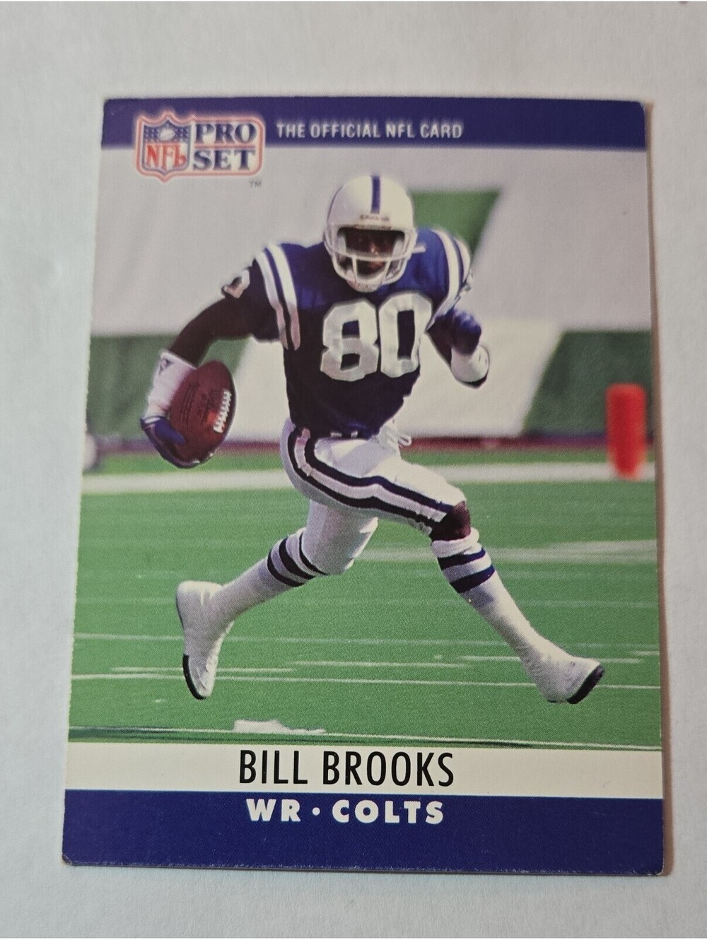 1990 Pro Set - Bill Brooks #131